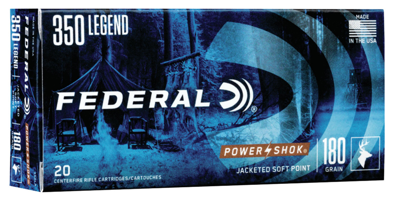 Federal Ammo .350 Legend 180gr SP – 20rd