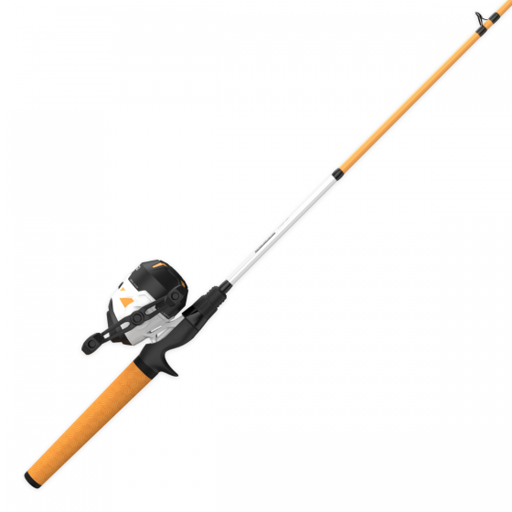 Zebco ROAM3OR602M.NS3 Roam Spincast combo, Orange, 6′, 2pc, Med pwr, 3BB,  3.6:1 : Southern Outdoor Sports