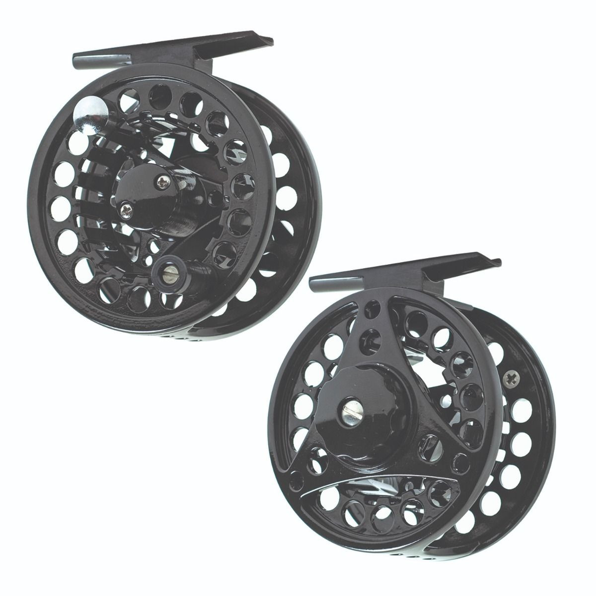 Eagle Claw Black Eagle Fly Reel, Ambi, 1:1 Ratio, 5-6WT. : Southern Outdoor  Sports